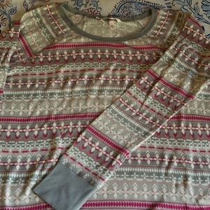 Victoria's Secret thermal PJ set